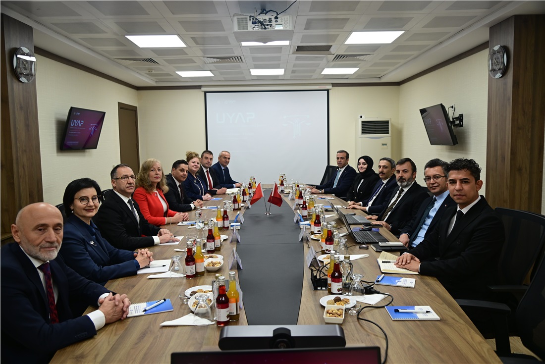 Arnavutluk Cumhuriyeti Yüksek Savcılar Kurulu Heyeti Genel Müdürlüğümüzü Ziyaret Etti